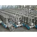 Pn16 Soft Seat Handwheel Gear Casting Flanged Gate Valve